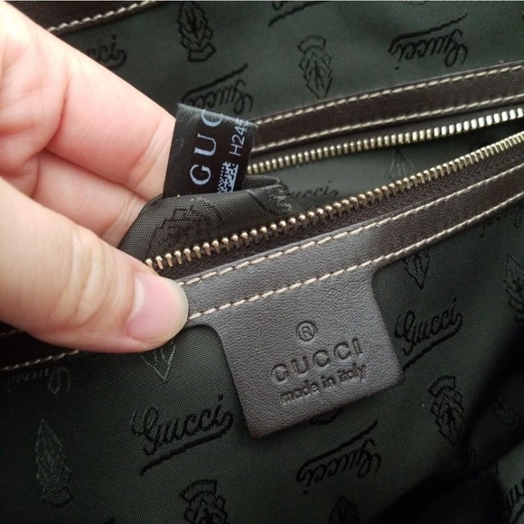 Authentic Gucci GG Monogram Supreme Crystal Hysteria Tote Bag - Picture 10 of 11